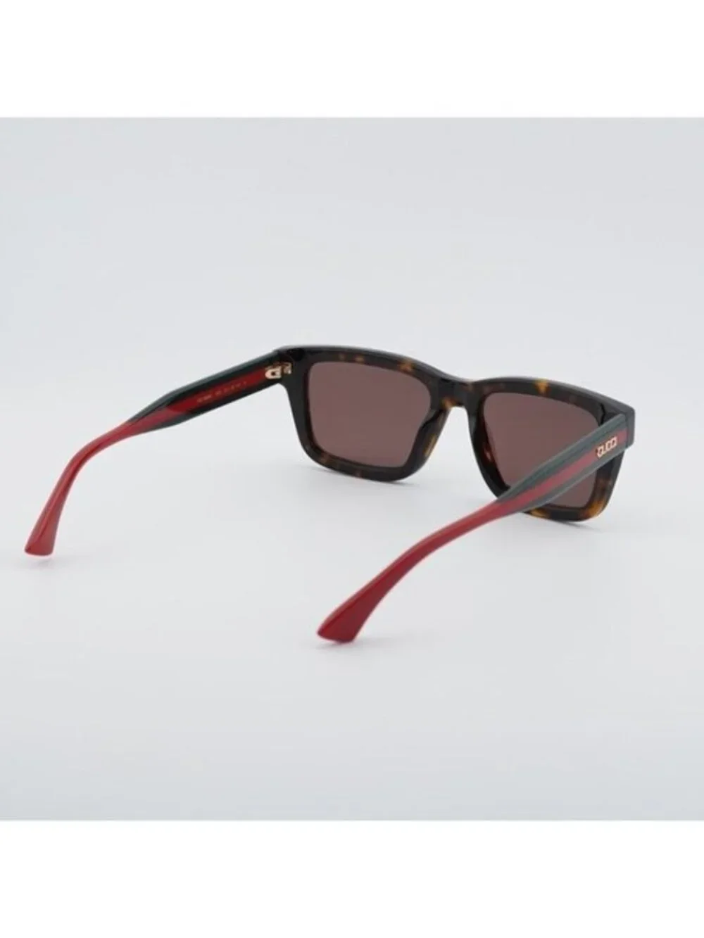 Gucci GG1869S 002 Sunglasses Havana Square Frame, Brown Lenses